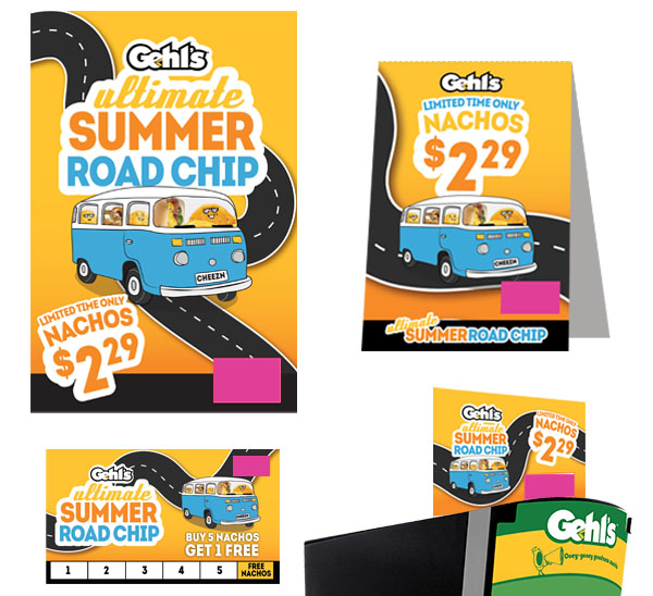 Gehl's Road Chips POS