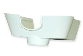 Valve Guard, Single White